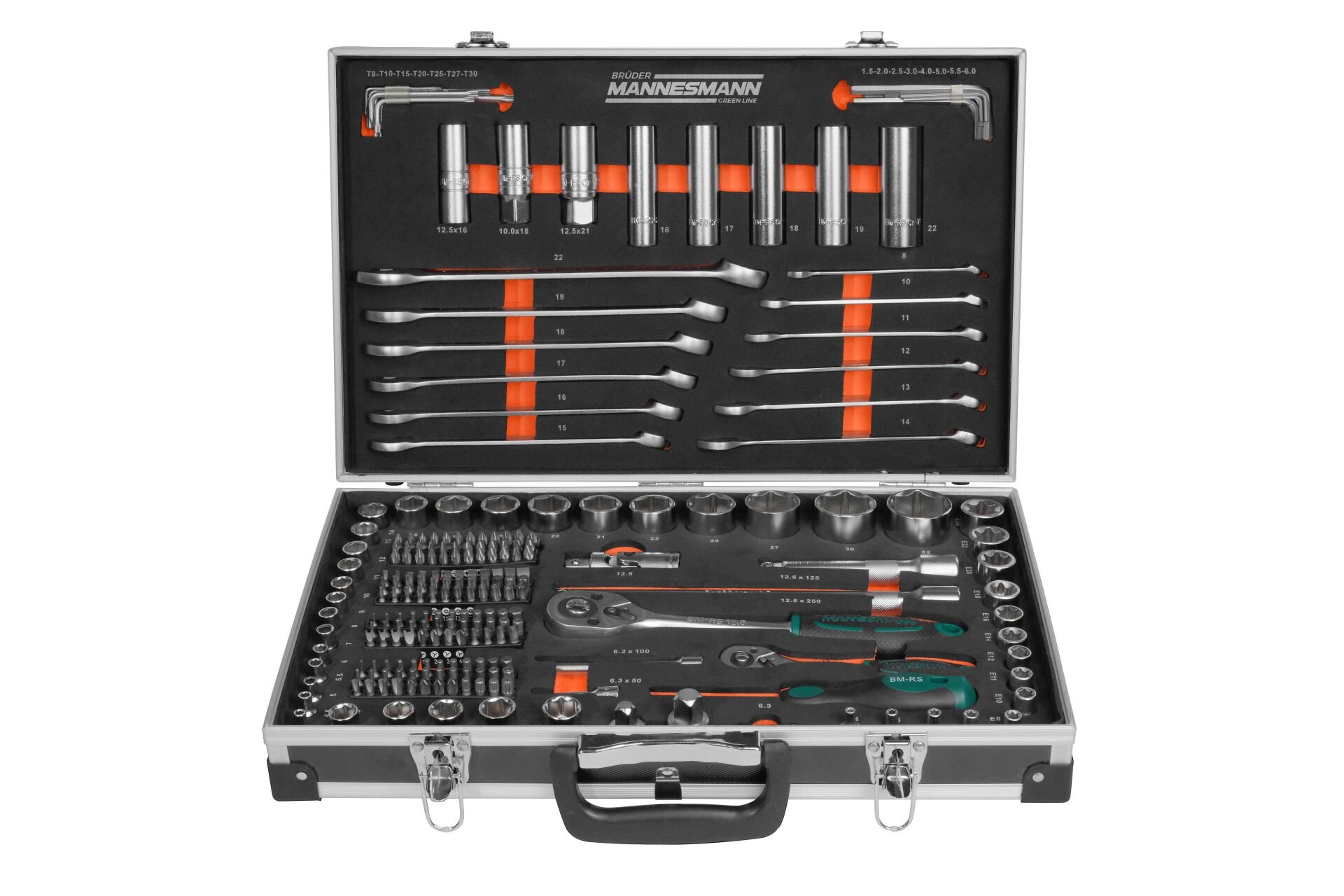 Mannesmann 98432 Lokma Anahtar Seti, 232 Parça