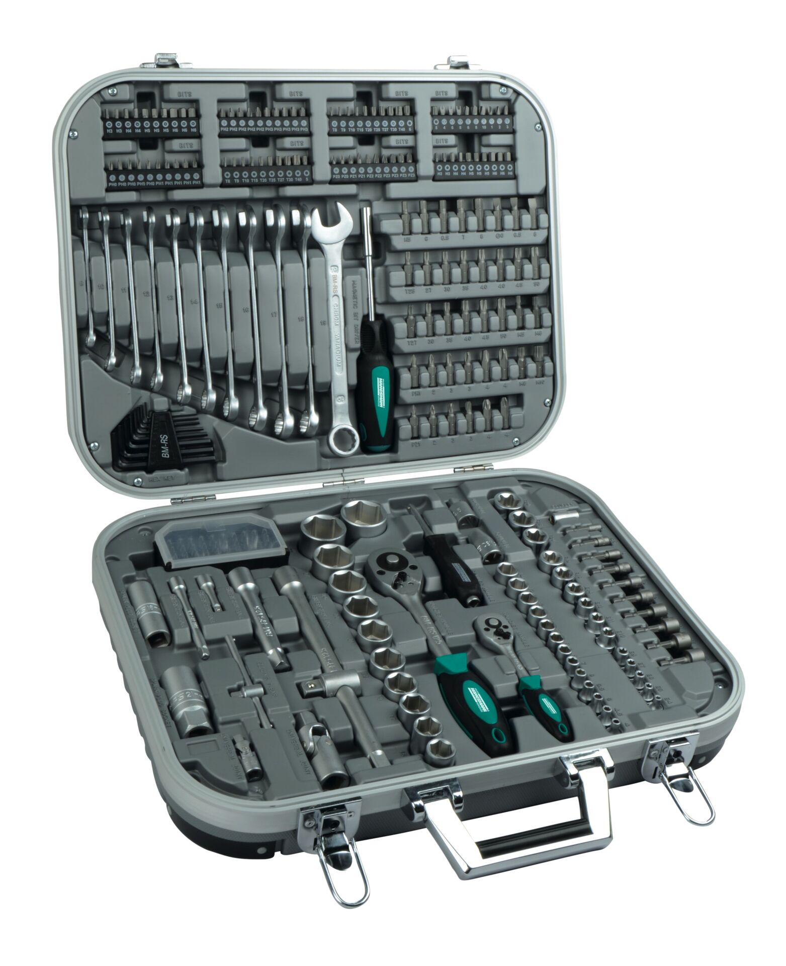 Mannesmann 98450 Lokma Anahtar Takımı (232 Parça, Metrik)