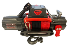 Power Winch Premium 13000 lb Sentetik Halatlı Off-Road 4x4 Elektrikli Vinç 12V