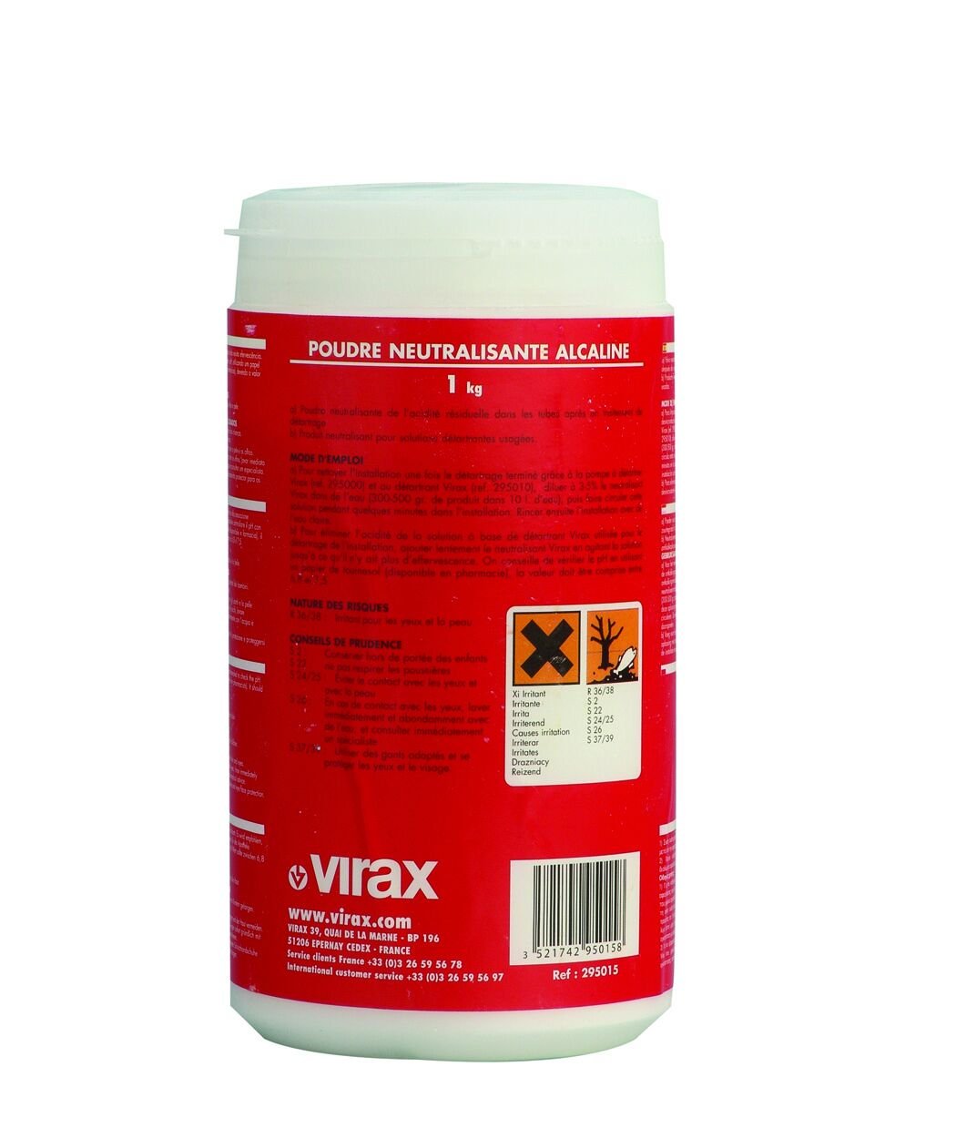 Virax 295015 - Nötrleştirici 1 Kg - Etkili Temizlik Çözümü
