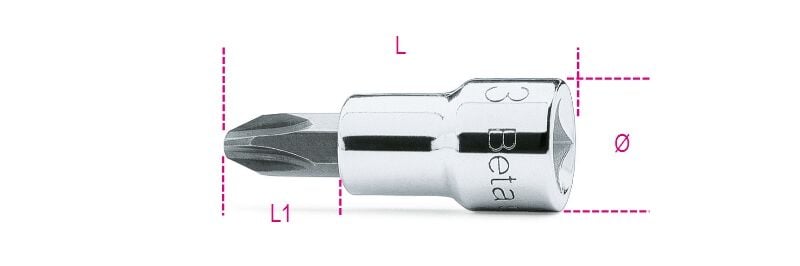 Beta - Lokma Yıldız Tornavida 910ph 3 3/8''