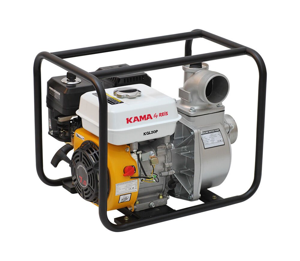 Kama By Reis KGL30P - Benzinli Motopomp 80/3'' - Güçlü ve Verimli