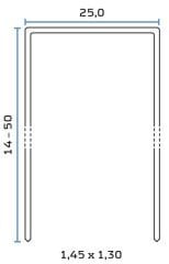 140 SERİSİ ZIMBA TELİ 19 mm