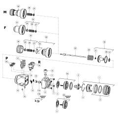 Devilbiss AG-361 Otomatik Boya Tabancası