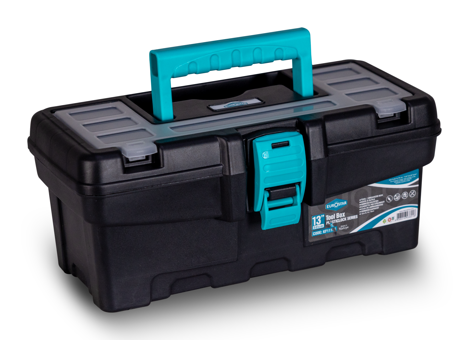 PLASTİK KİLİTLİ 13'' EKO TAKIM ÇANTASI