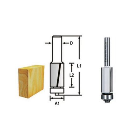FREZE BIÇAĞI 8x9.5 mm
