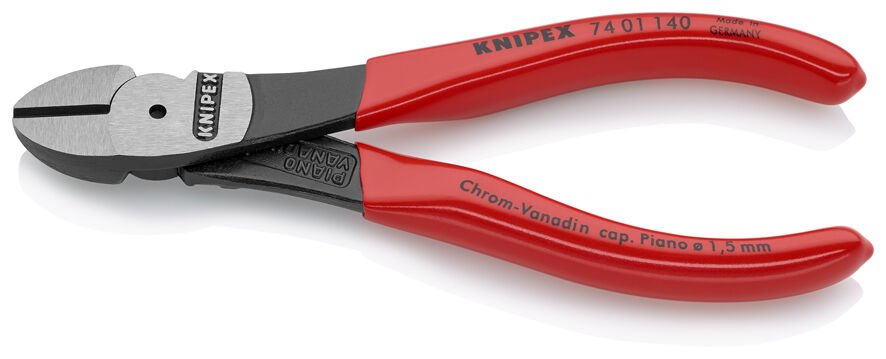 Knipex 74 01 140 Ağir Ti̇p Yan Keski̇