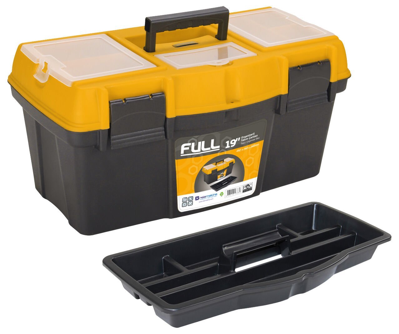 Full FULLPK22 - Metal Kilitli Takım Çantası 22'' - Dayanıklı ve Fonksiyonel