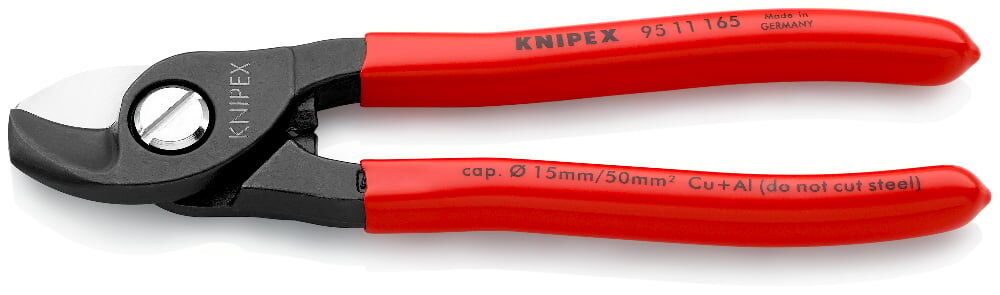 Knipex 95 11 165 - Kablo Makasi 165 Mm