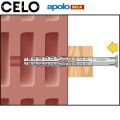MEA HBR Boşluklu Çerçeve Dübeli (8x80mm, 50 Adet)