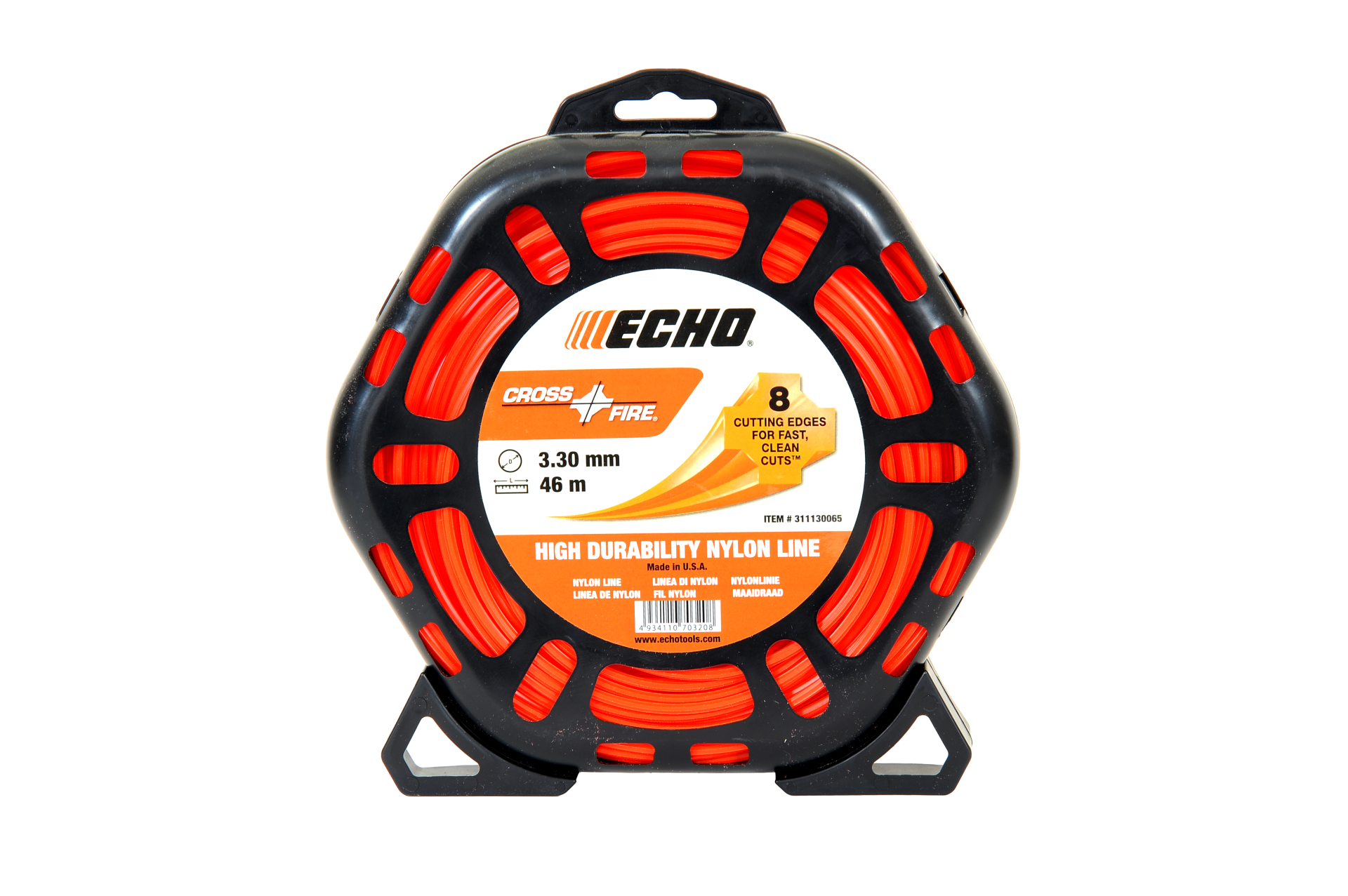 ECHO 8 Köşe Turuncu 3.3mm 46mt Misina