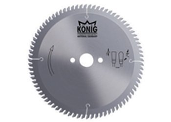 KÖNİG TRF-280-02/ 280 3,2 30 / 88 Diş / Bileme Açıları: a:6 b:15 / TRF Dişli Elmas Uçlu Hassas Kesim Daire Testere