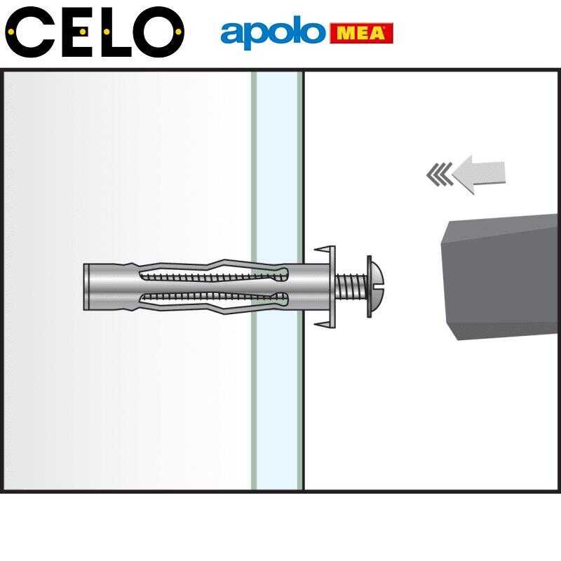 MEA HRM 5/32 Metal Boşluk Dübeli (11x65mm, 100 Adet)