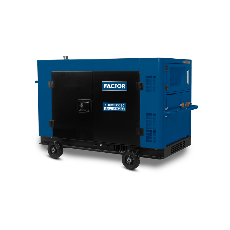 Factor KDK13500SC Dizel Jeneratör 13.5 Kva Monofaze