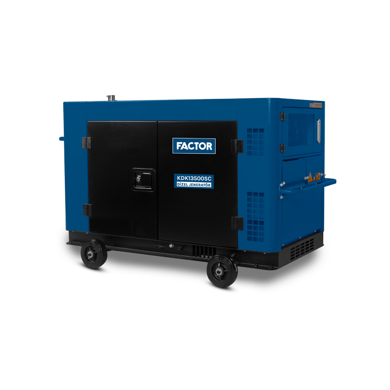 Factor KDK13500SC Dizel Jeneratör 13.5 Kva Monofaze