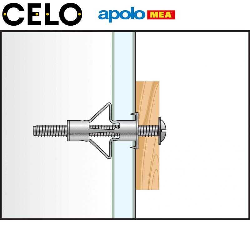 MEA HRM 6/32 Metal Boşluk Dübeli (13x65mm, 100 Adet)