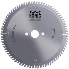 KÖNİG MSF 260-01/ 260 2,8 30 / 80 Diş / Bileme Açıları 15 18 15 /