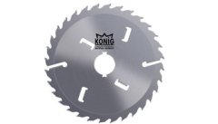 KÖNİG CD-300-01 / 300 3,4 70 / 24 Diş / Elmas Uçlu ve Soğutma Boşluklu Çoklu Dilme Ahşap Kesim