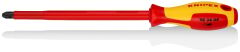 Knipex 98 24 04 - Vde Yıldız Uçlu Tornavida 320 Mm