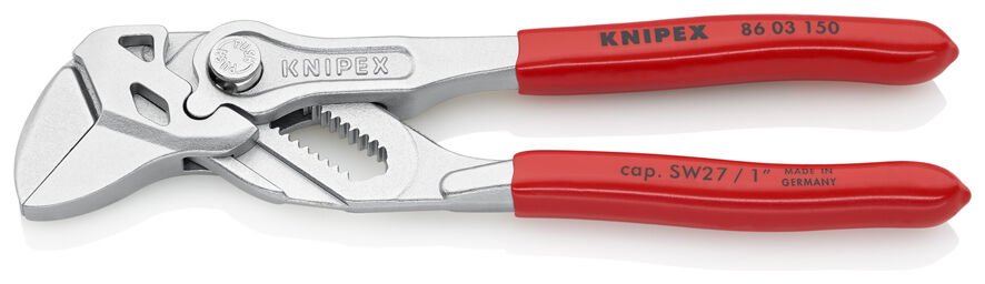 Knipex 8603150 - Düz Çene Ayarli Pense 150 Mm