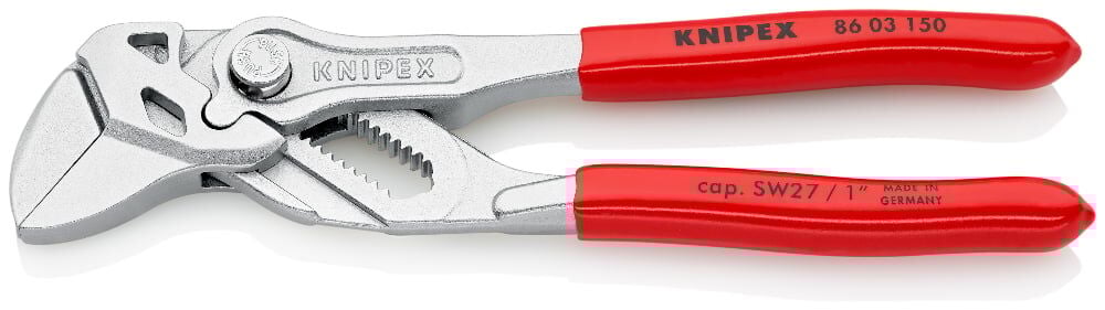 Knipex 86 03 150 - Düz Çene Ayarli Pense 150 Mm