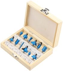 Topshop TH03039 - 12 Parçalı Freze Bıçak Seti - Yüksek Performans