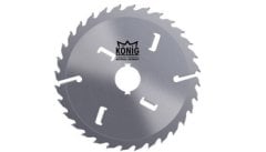 KÖNİG CD-350-03 / 350 3,8 75 / 32 Diş / Elmas Uçlu ve Soğutma Boşluklu Çoklu Dilme Ahşap Kesim