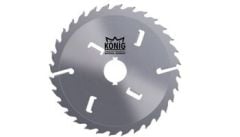 KÖNİG CD-300-04 / 300 3,4 75 / 24 Diş / Elmas Uçlu ve Soğutma Boşluklu Çoklu Dilme Ahşap Kesim