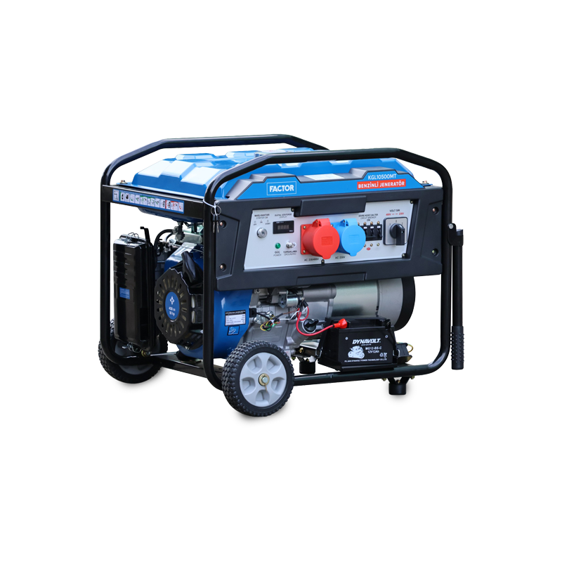 Factor KGL10500MT Benzinli Dual Jeneratör 10 Kva