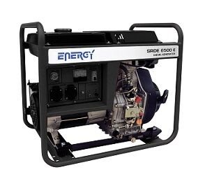 SRDE 6500E 5500W 220V Dizel Jeneratör