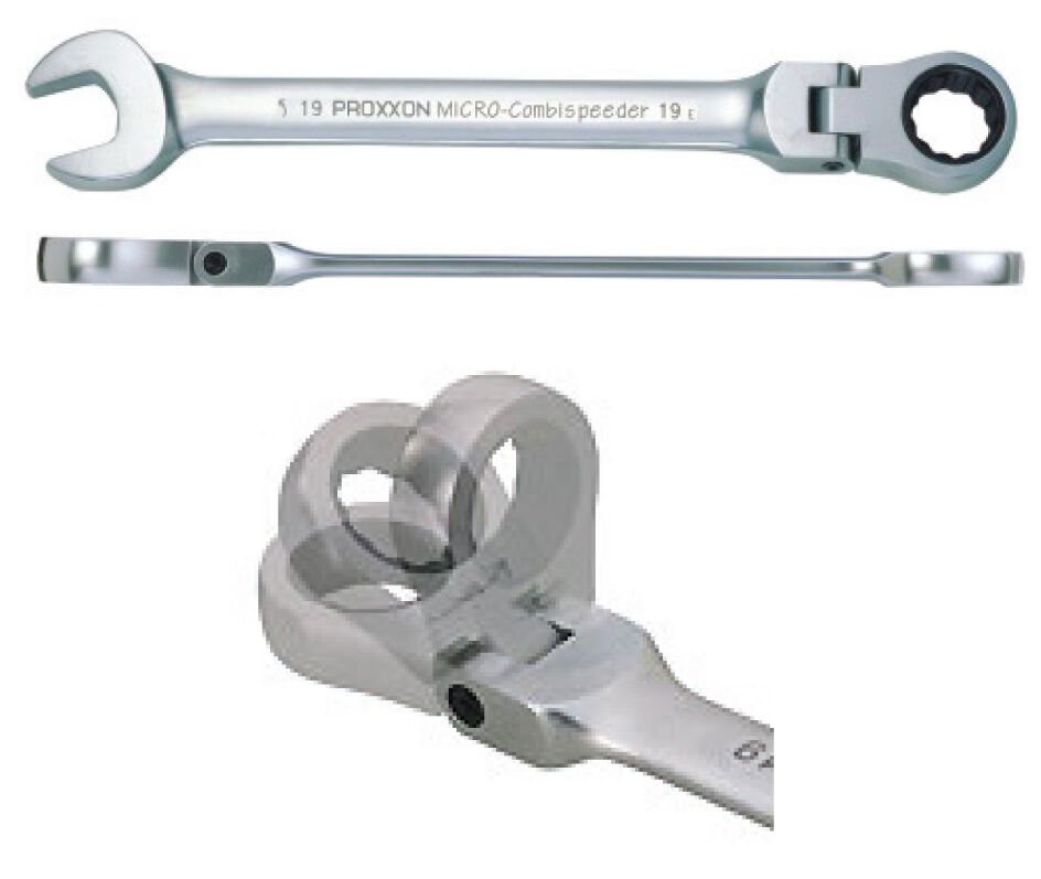 23 050 Proxxon Circirli Kombine Anahtar Mafsalli 13mm