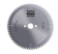 KÖNİG AHS-600-01 / 600 4,4 30 / 72 Diş / Bileme Açıları : 10 15 15 Ahşap ve Sunta Testeresi