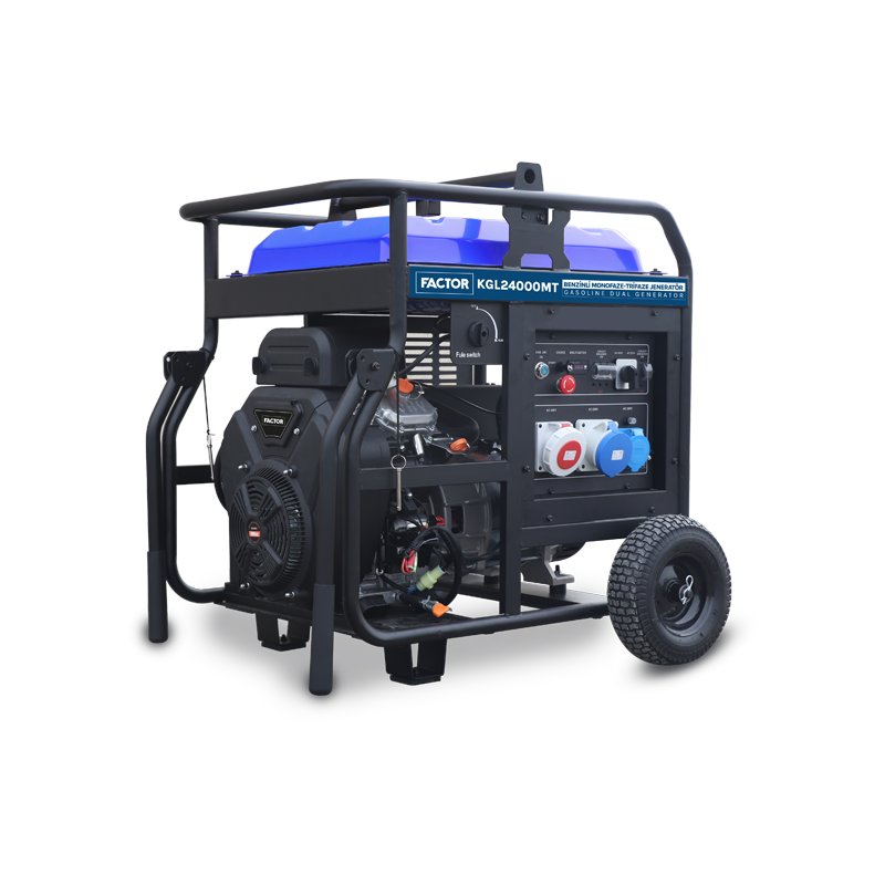 Factor KGL24000MT Benzinli Dual Jeneratör 23,75 Kva
