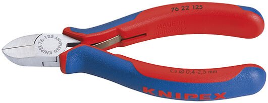 Knipex 7622125 - Elektroni̇kçi̇ Yan Keski̇ 125 Mm