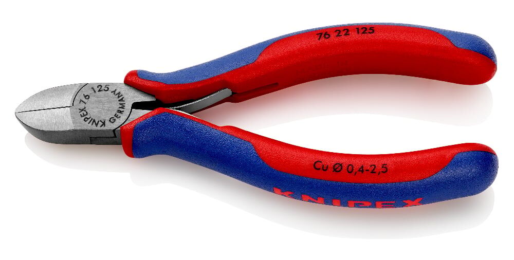 Knipex 76 22 125 - Elektroni̇kçi̇ Yan Keski̇ 125 Mm