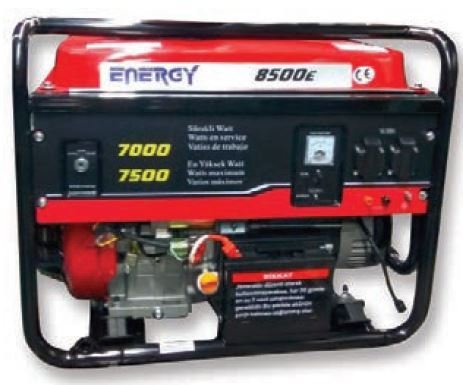 ENG 8500E TRİFAZE BENZİNLİ JENERATÖR (MARŞLI)
