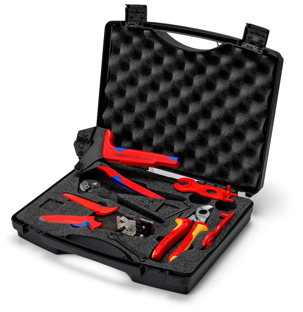 Knipex 97 9104V02 Mc4 Solar Konektörler İçi̇n 7 Parçali Set