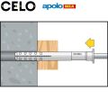 MEA NP Çakmalı Dübel (5x50mm, 100 Adet)