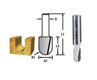 FREZE BIÇAĞI 8x6.35 mm