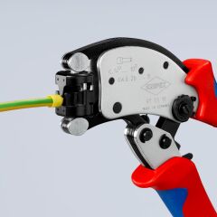 Knipex 97 53 19 Döner Kafali Yüksük Sikma Pensesi̇