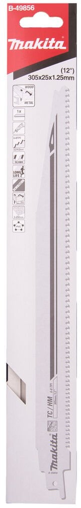 Makita B-49856 - Kılıç Testere Bıçağı 305 Mm - B-49856
