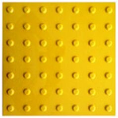 Max Safety MS1-7003 - Hissettirici Uyarıcı Yürüyüş Yüzeyi 40x40x8 Mm