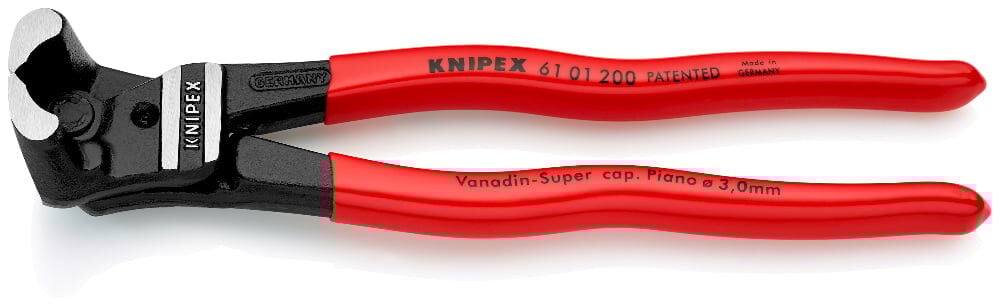 Knipex 61 01 200 - Tepe Keski̇ 200 Mm