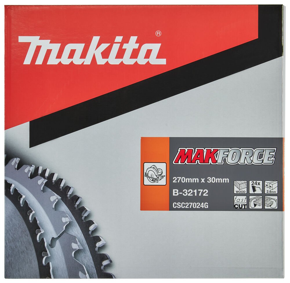 Makita B-12859 - Ahşap Daire Testere 270x18 Diş - Yüksek Performans