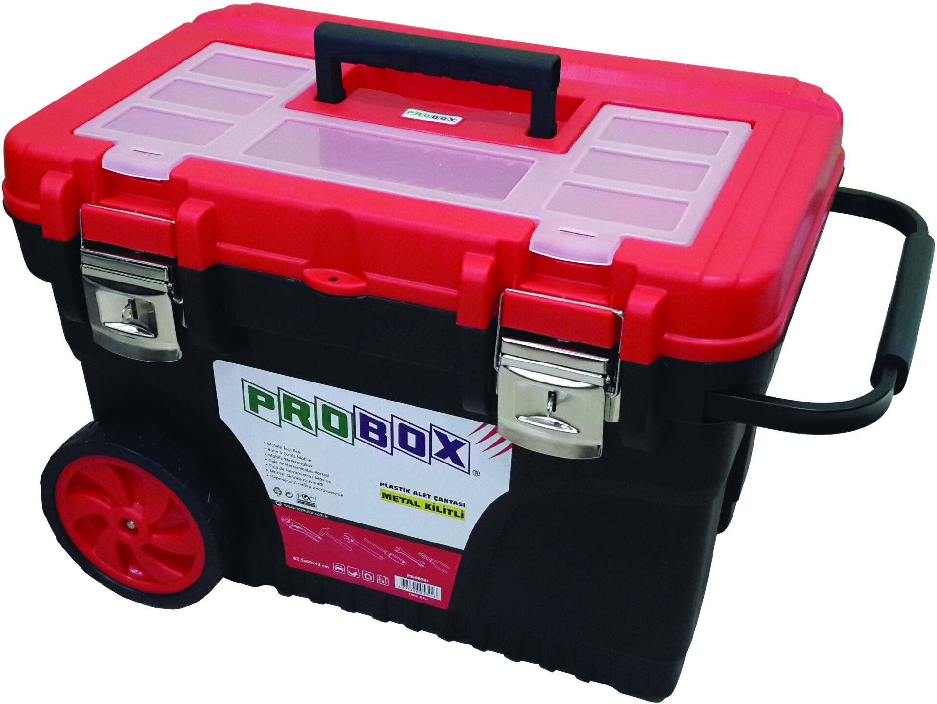 Probox PX05321 - Tekerlekli Takım Çantası 26'' - Kullanışlı ve Dayanıklı