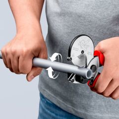 Knipex 90 25 25 Bi̇leşi̇k ve Plasti̇k Boru Kesme Makasi