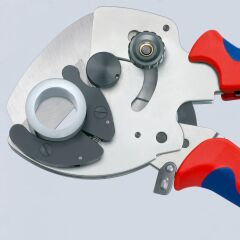 Knipex 90 25 40 Kalın Plasti̇k ve Kompozi̇t Boru Kesme Makası