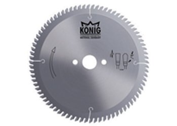 KÖNİG TRF-250-01 / 250 3,2 30 / 60 Diş / Bileme Açıları: a:6 b:15 / TRF Dişli Elmas Uçlu Hassas Kesim Daire Testere