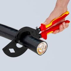 Knipex 95 36 320 Circir Mekani̇zmali Kablo Makasi 320 Mm