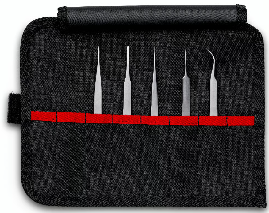 Knipex 92 00 02 Hassas Cimbiz Seti̇ 5 Parçali